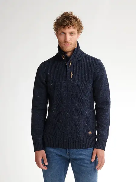 Petrol Trui knit M-3050-KWC222