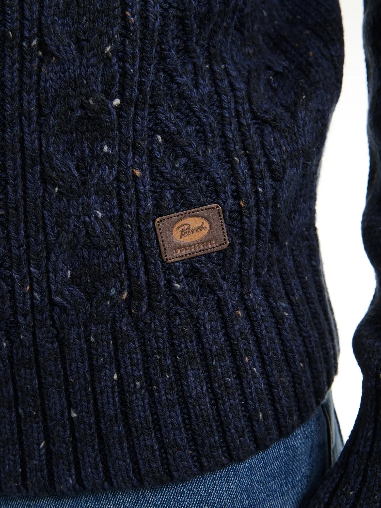 Petrol Trui knit M-3050-KWC222