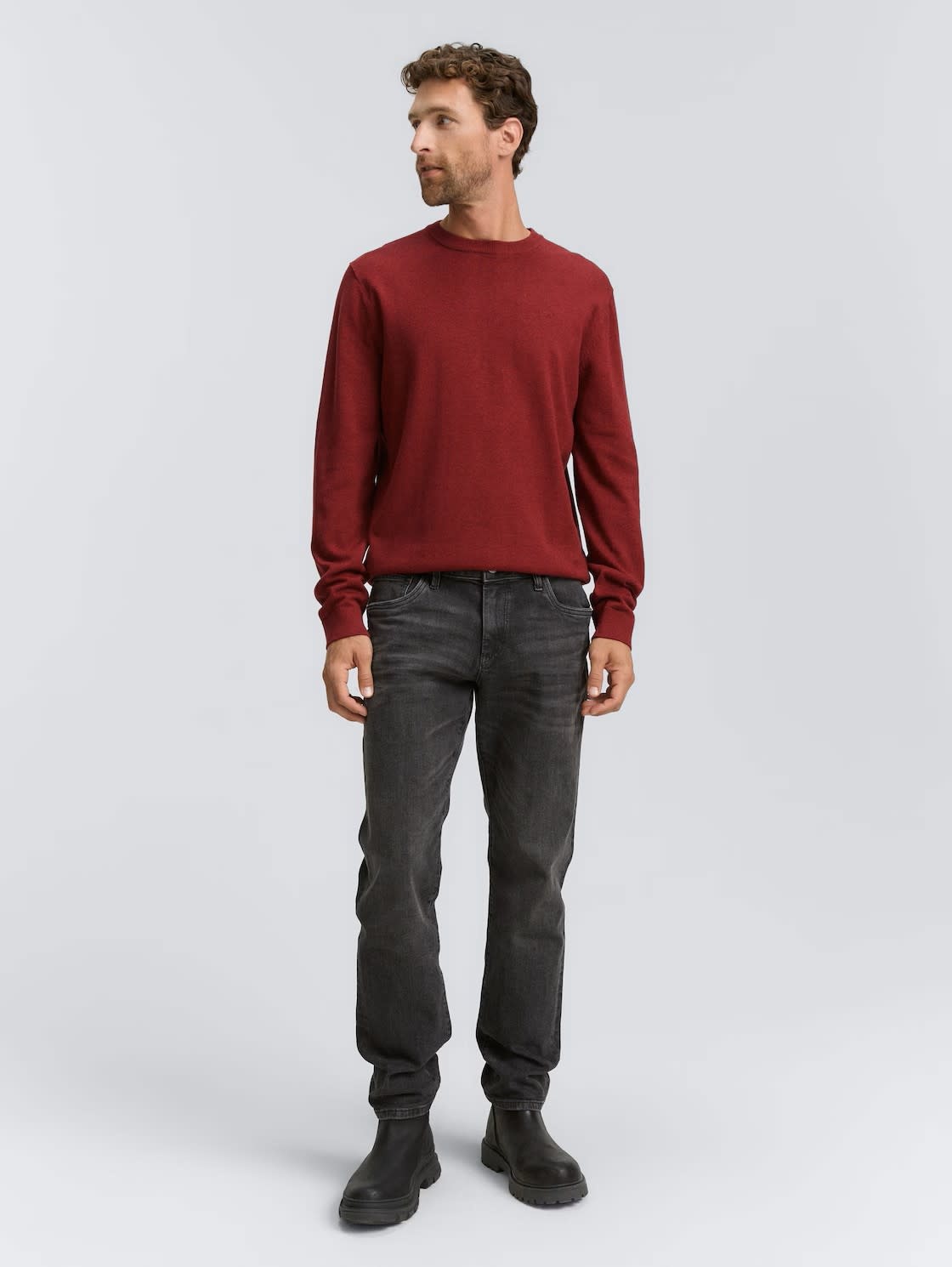 Tom Tailor Basic crewneck knit 39816