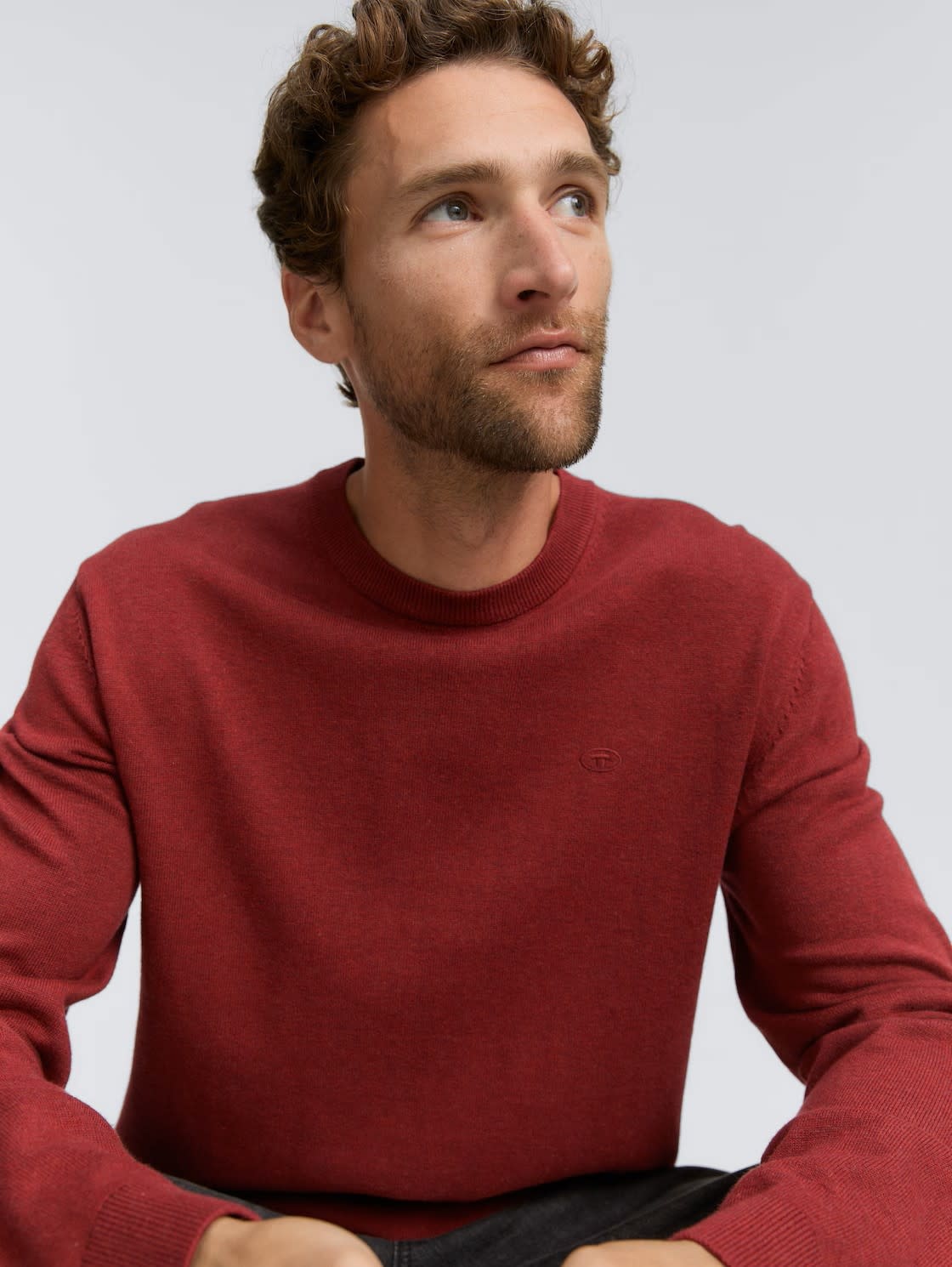 Tom Tailor Basic crewneck knit 39816