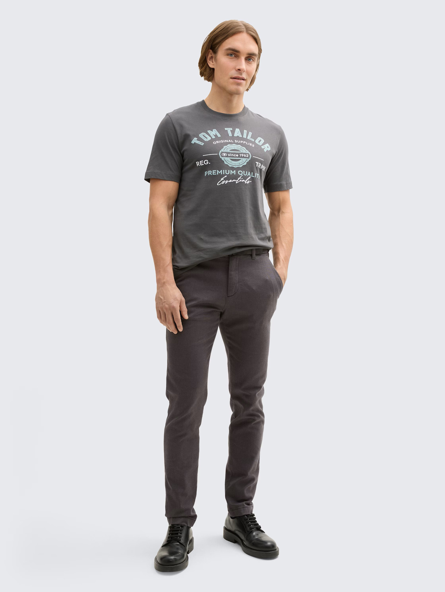 Tom Tailor Slim Chino with belt 37558