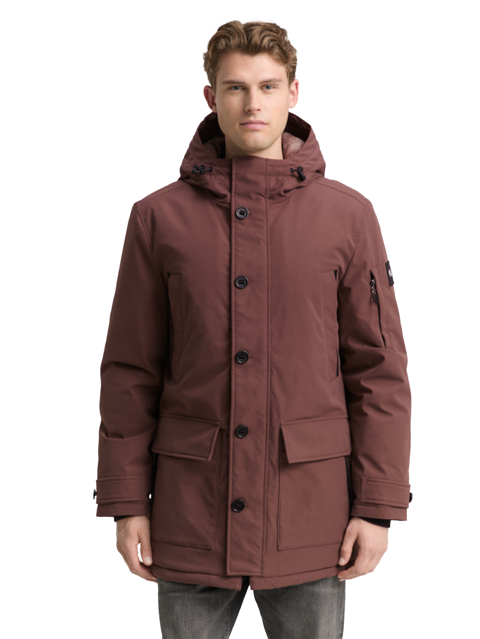 Tom Tailor Parka gemaakt van waterdicht materiaal 46984