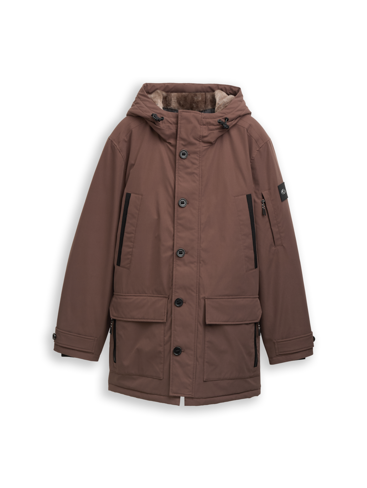Tom Tailor Parka gemaakt van waterdicht materiaal 46984