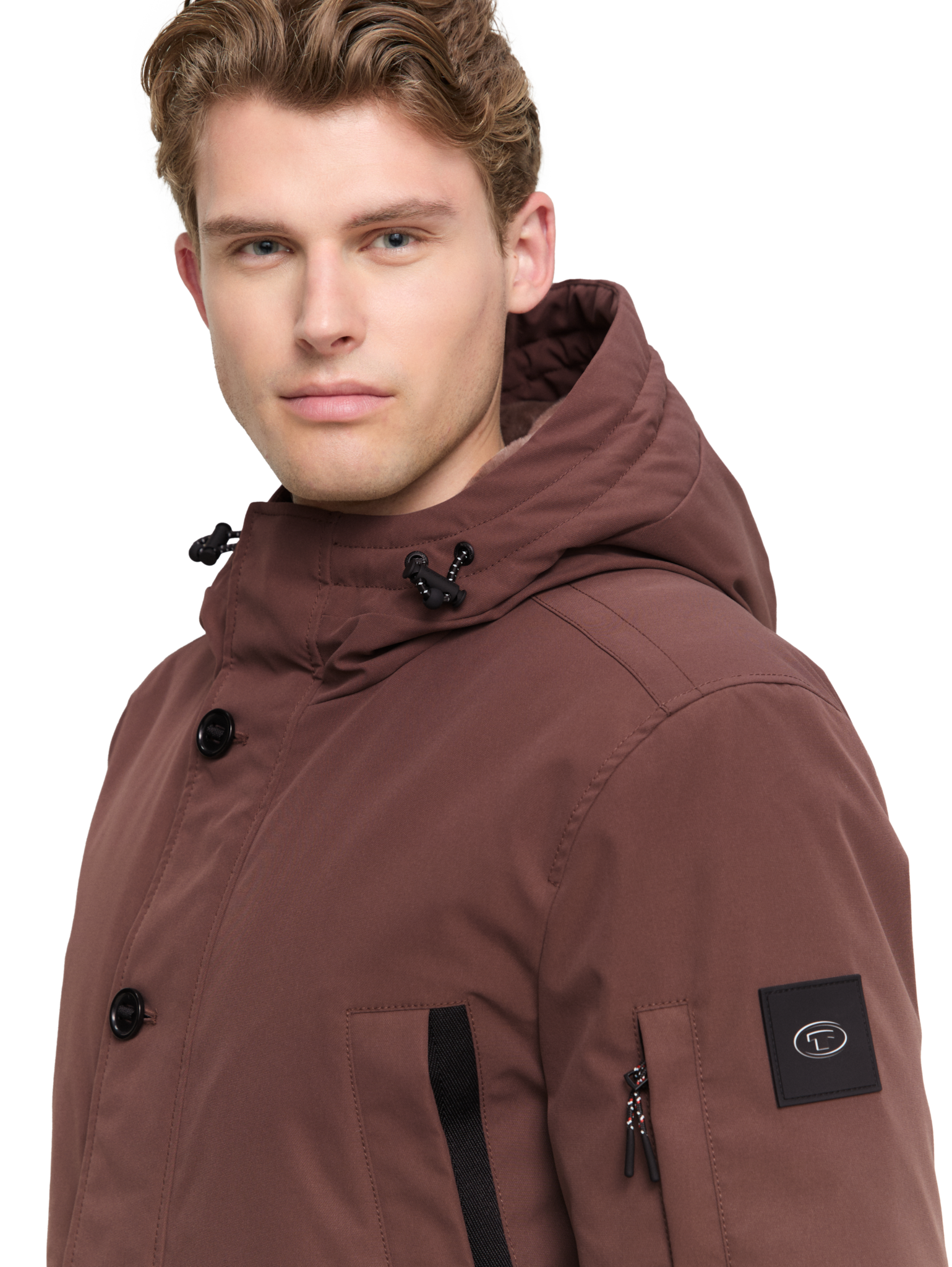 Tom Tailor Parka gemaakt van waterdicht materiaal 46984