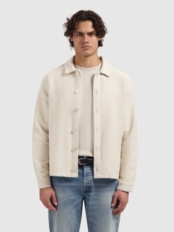 Pure Path Two Colored Weave Overschirt 26010201