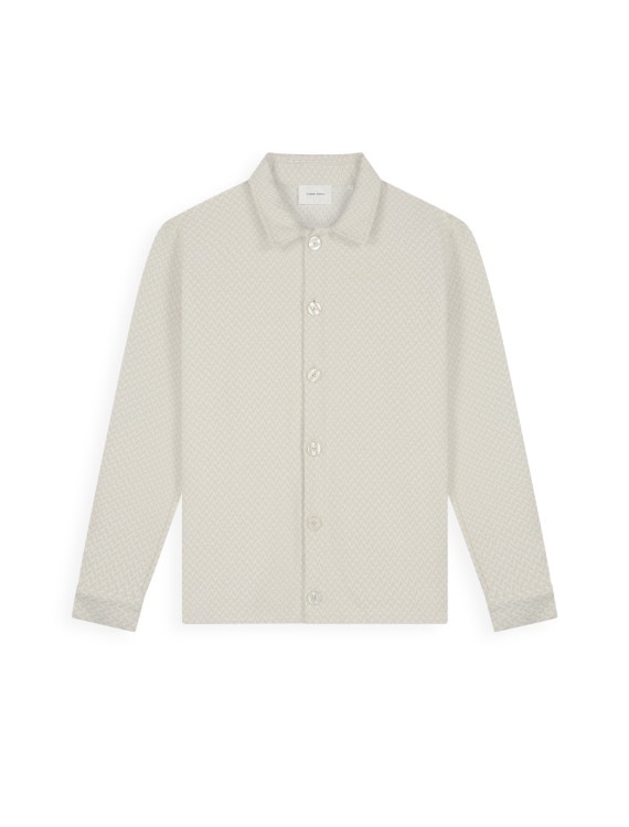 Pure Path Two Colored Weave Overschirt 26010201