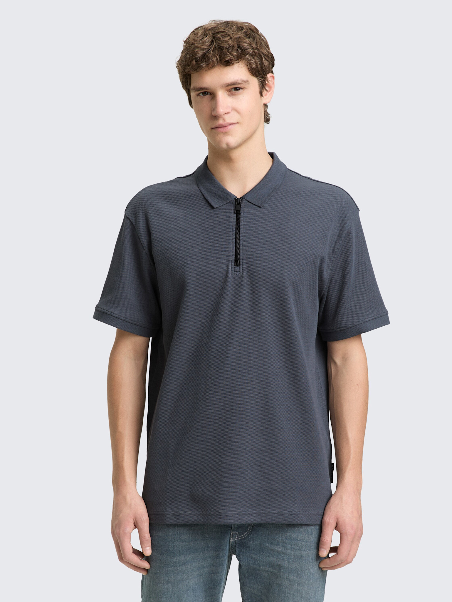 Tom Tailor Relaxed Polo zip 50205