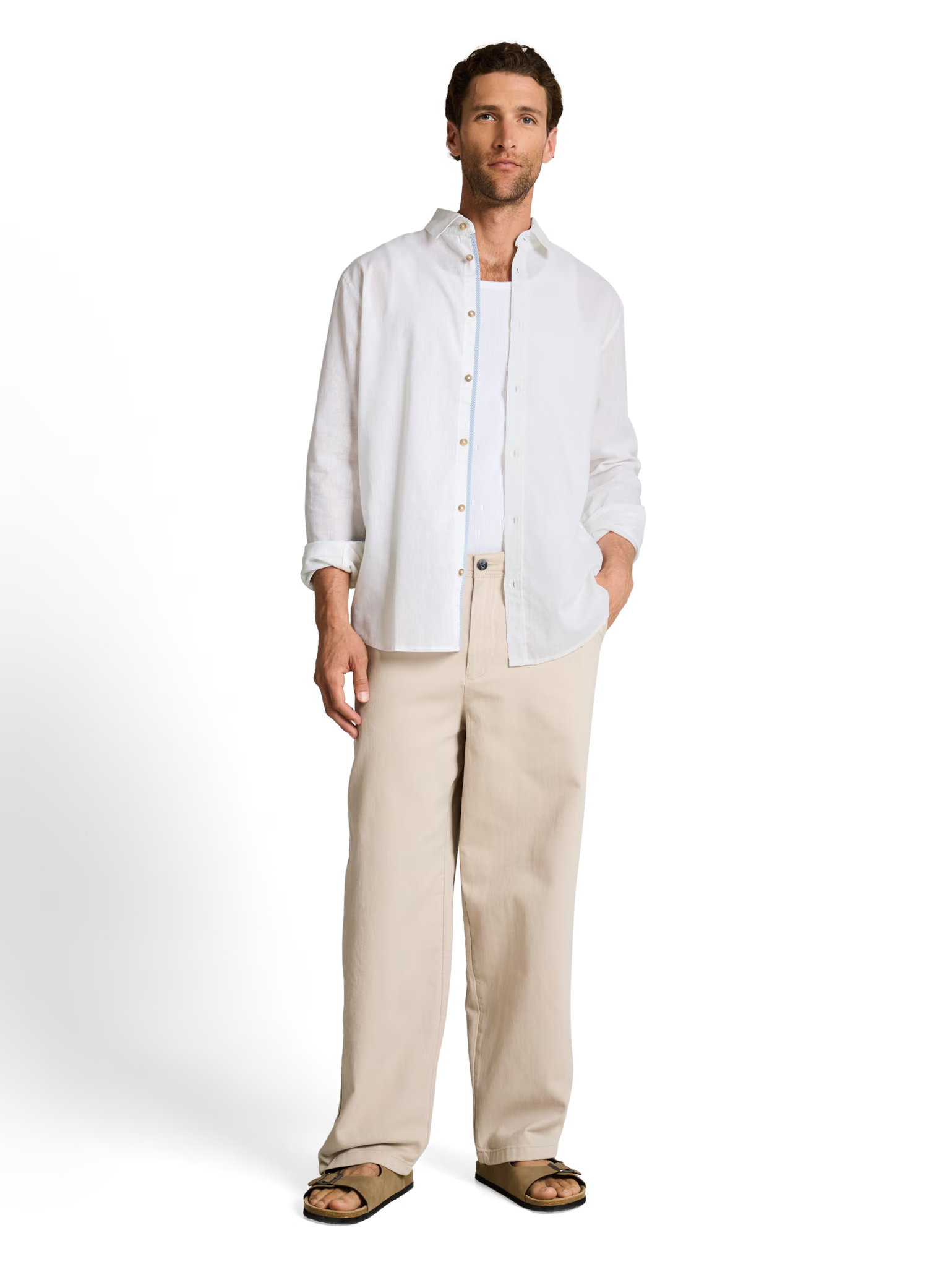 Tom Tailor Shirt linen 49624