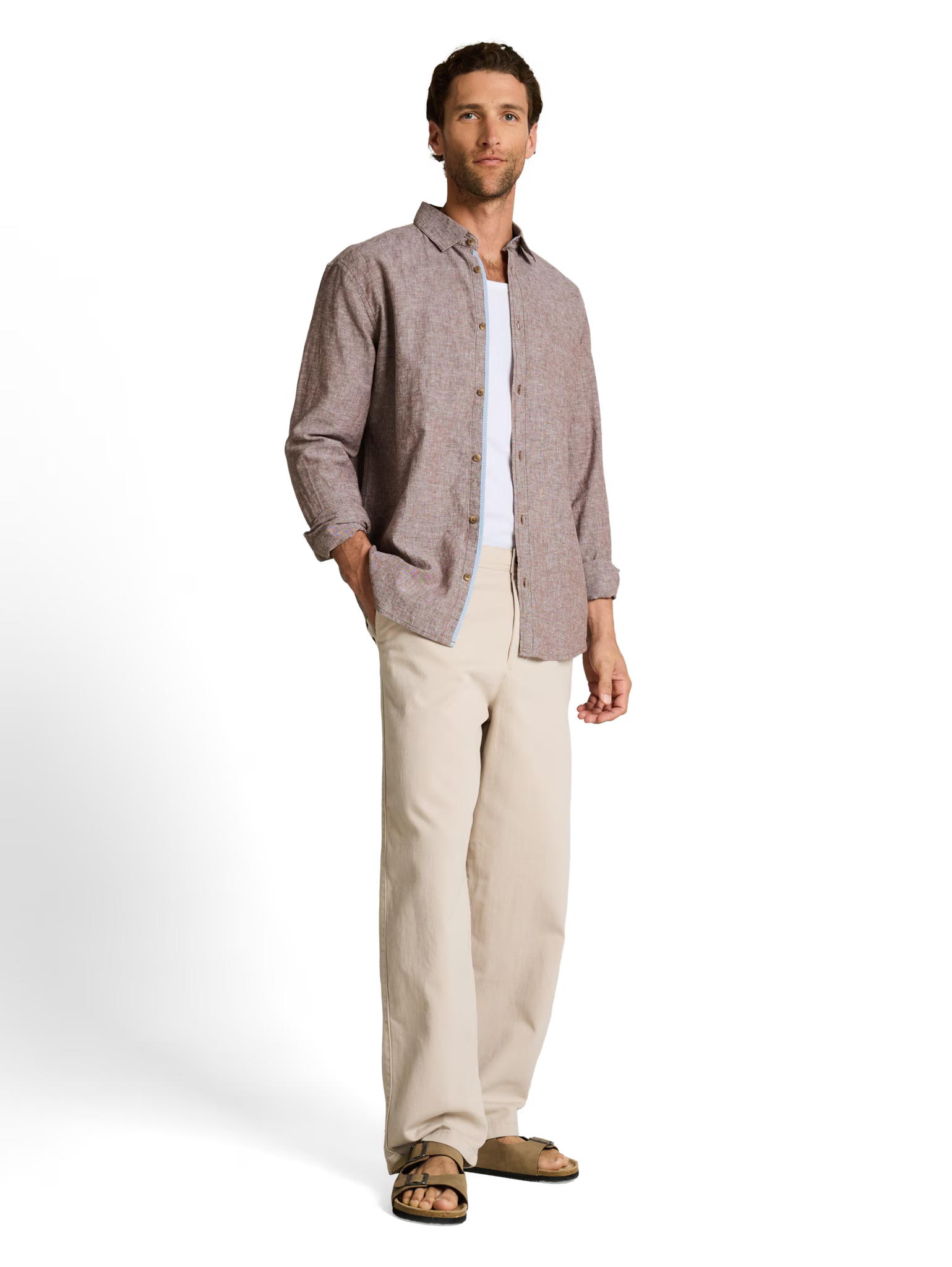 Tom Tailor Shirt linen 49624
