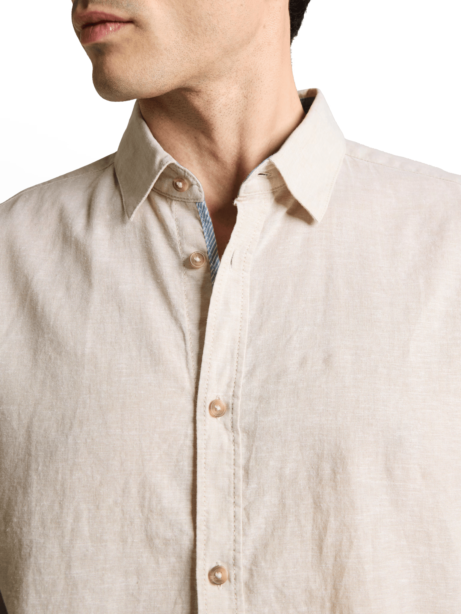 Tom Tailor Shirt linen 49624