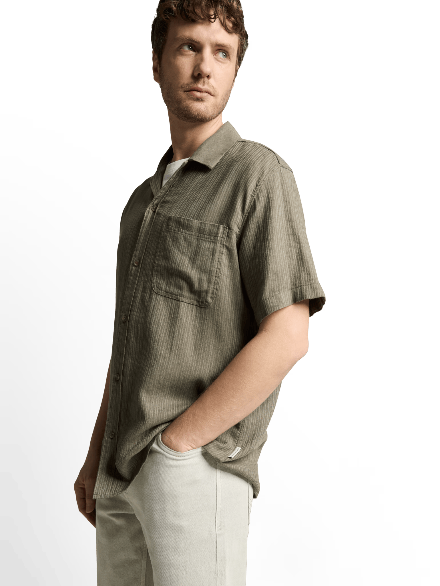 Tom Tailor Shirt linen 49625