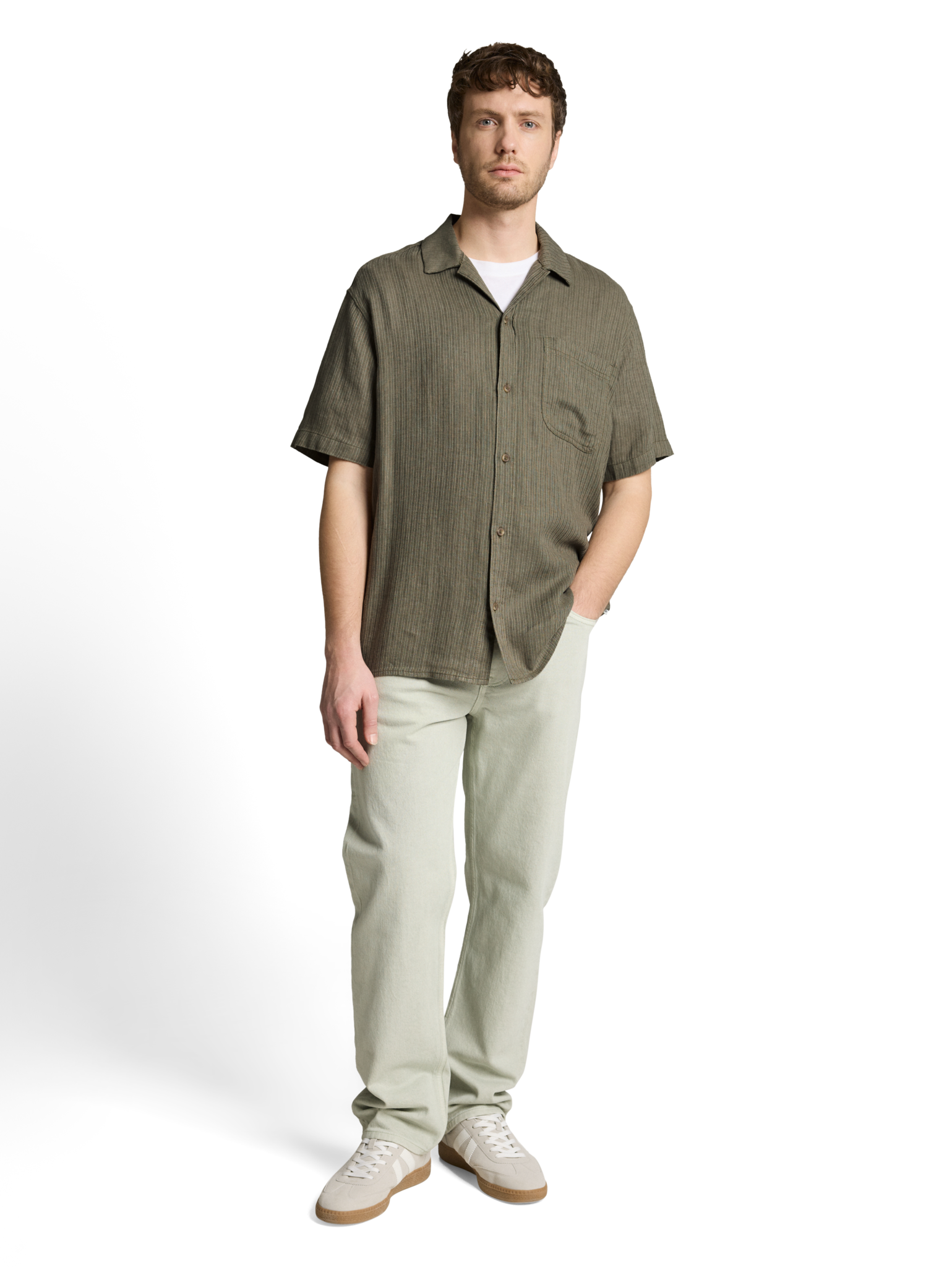 Tom Tailor Shirt linen 49625