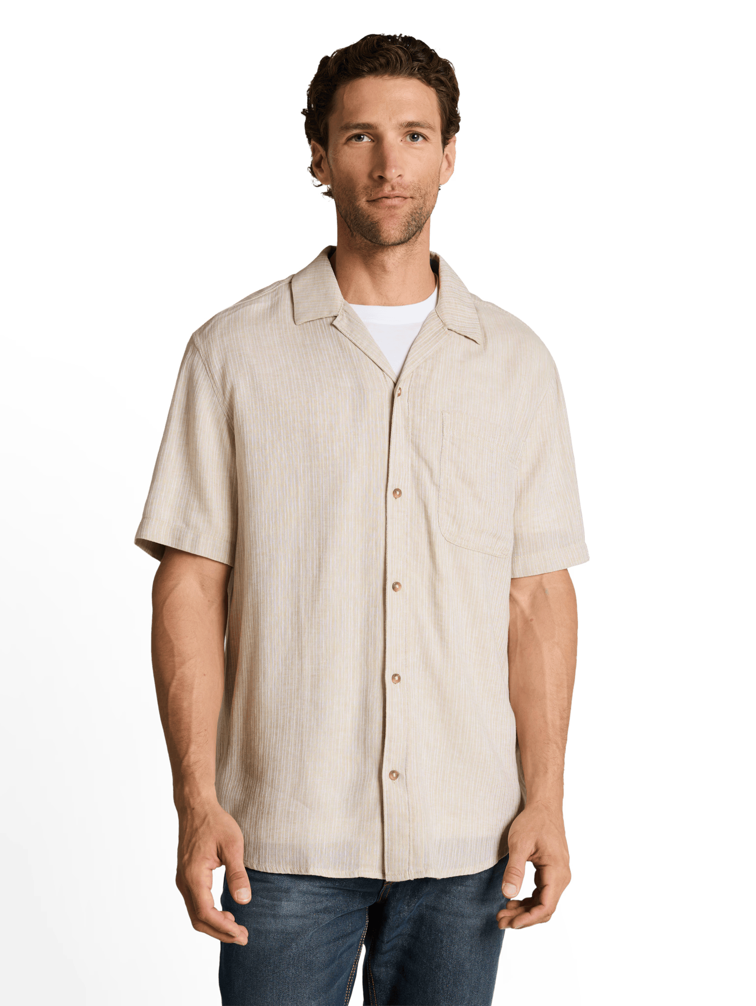 Tom Tailor Shirt linen 49625
