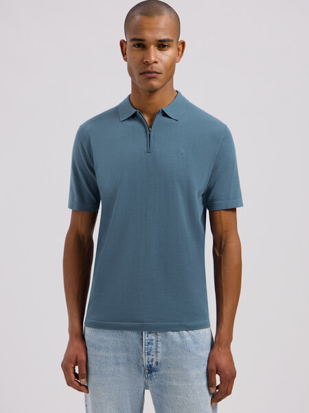 DSTREZZED Dorian zip Polo 420062
