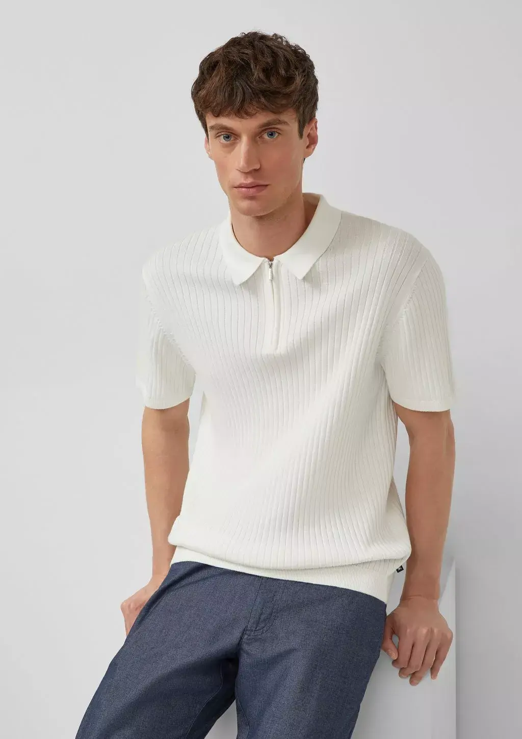 S.Oliver Knitted Polo 2178311