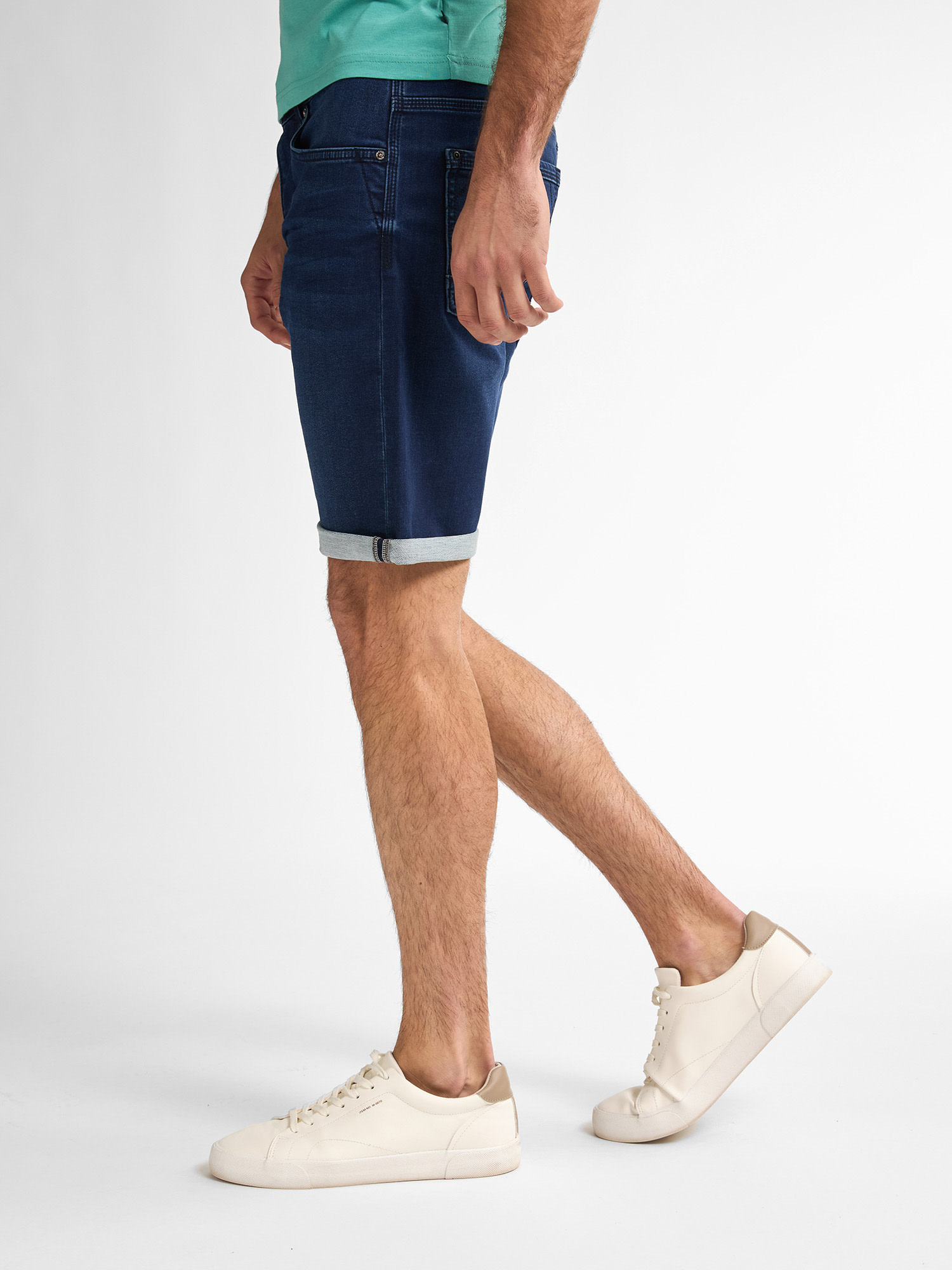 Petrol Denim Shorts