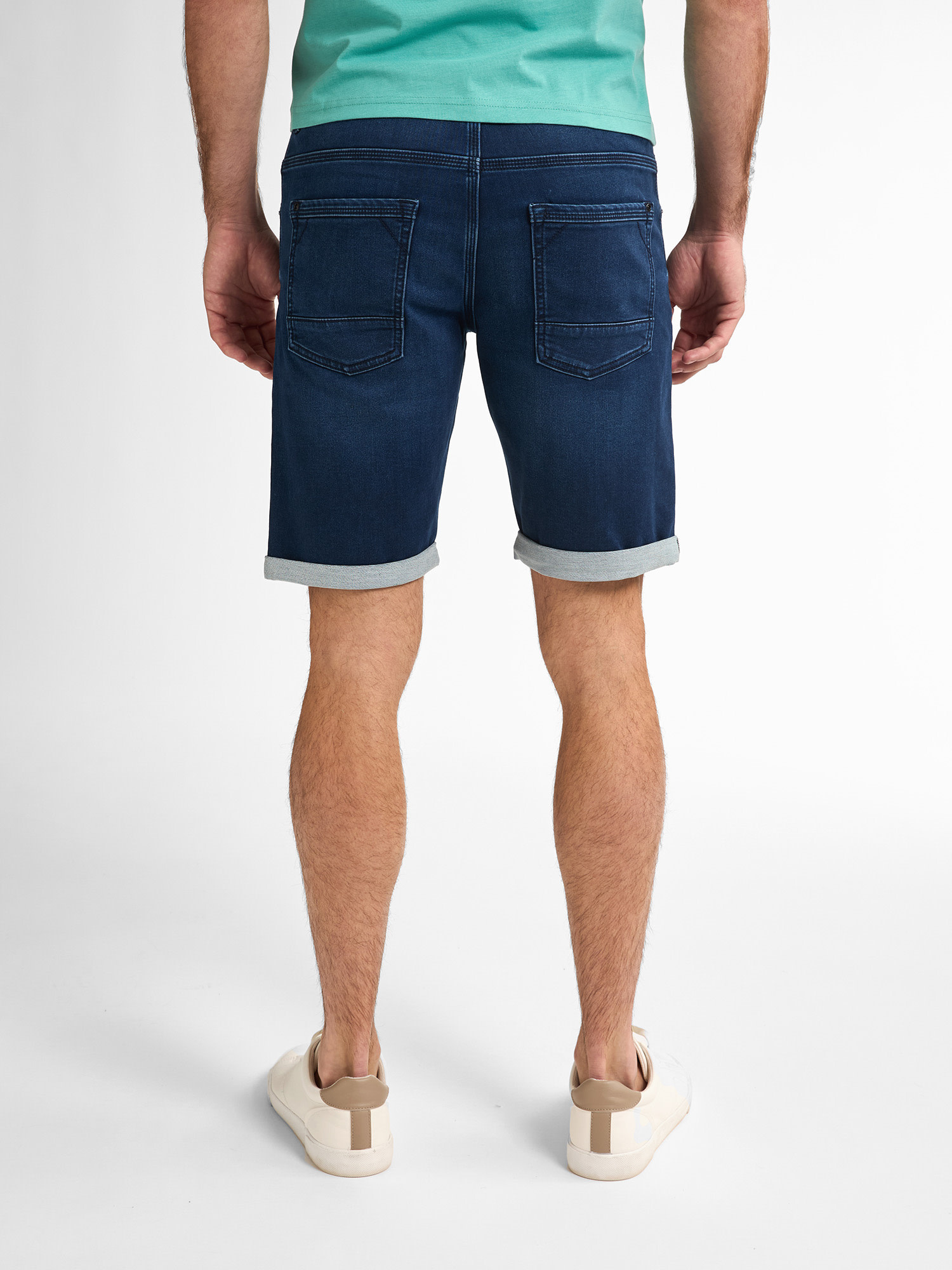 Petrol Denim Shorts