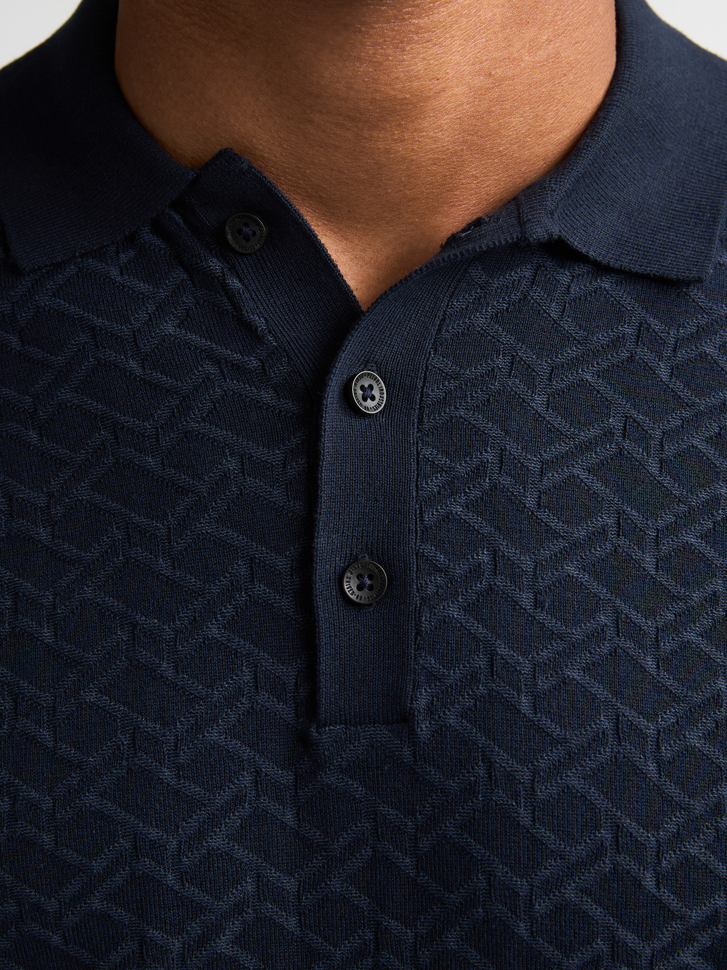 Petrol Polo knit M-1060-KWC217