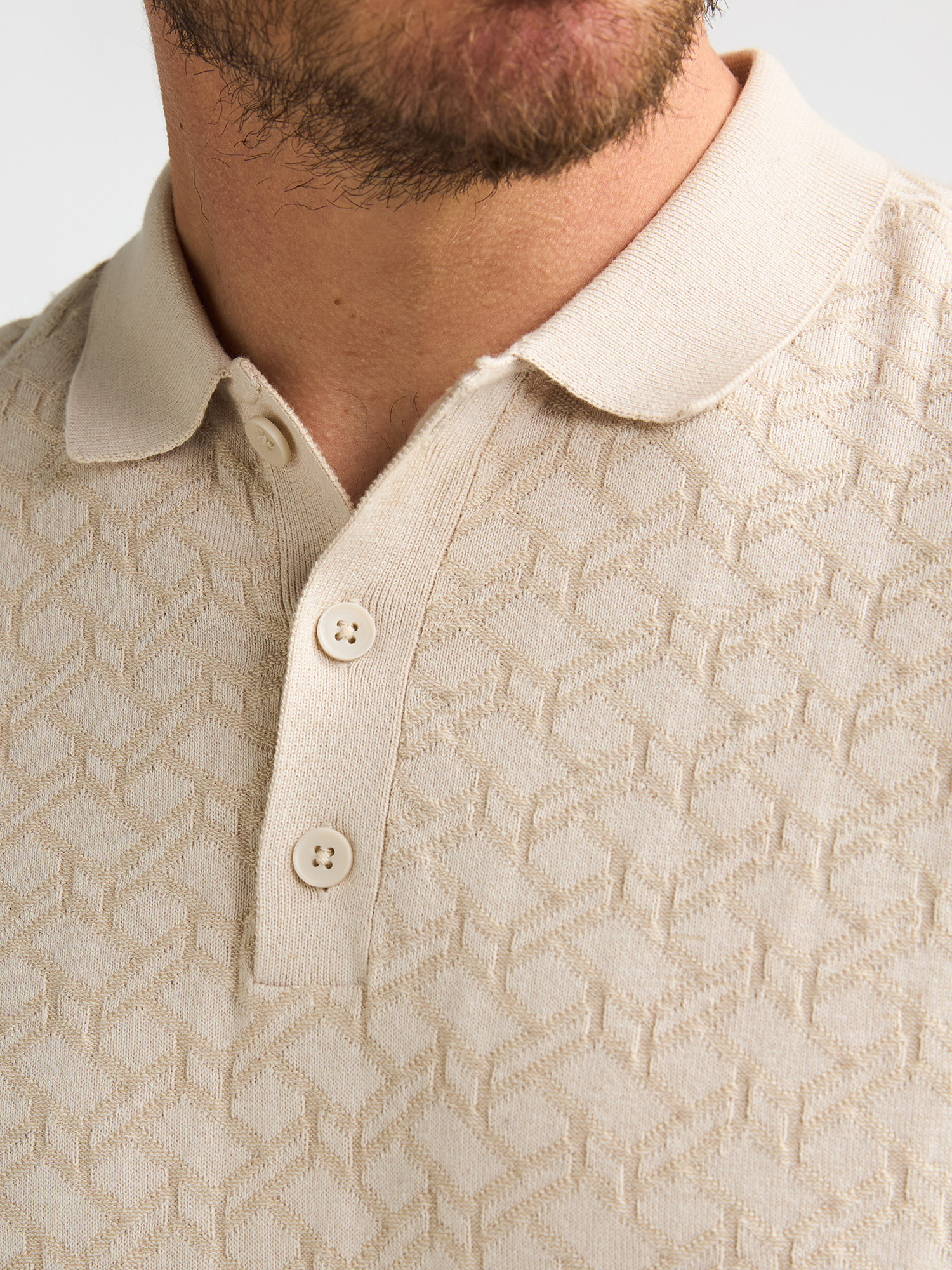 Petrol Polo knit M-1060-KWC217