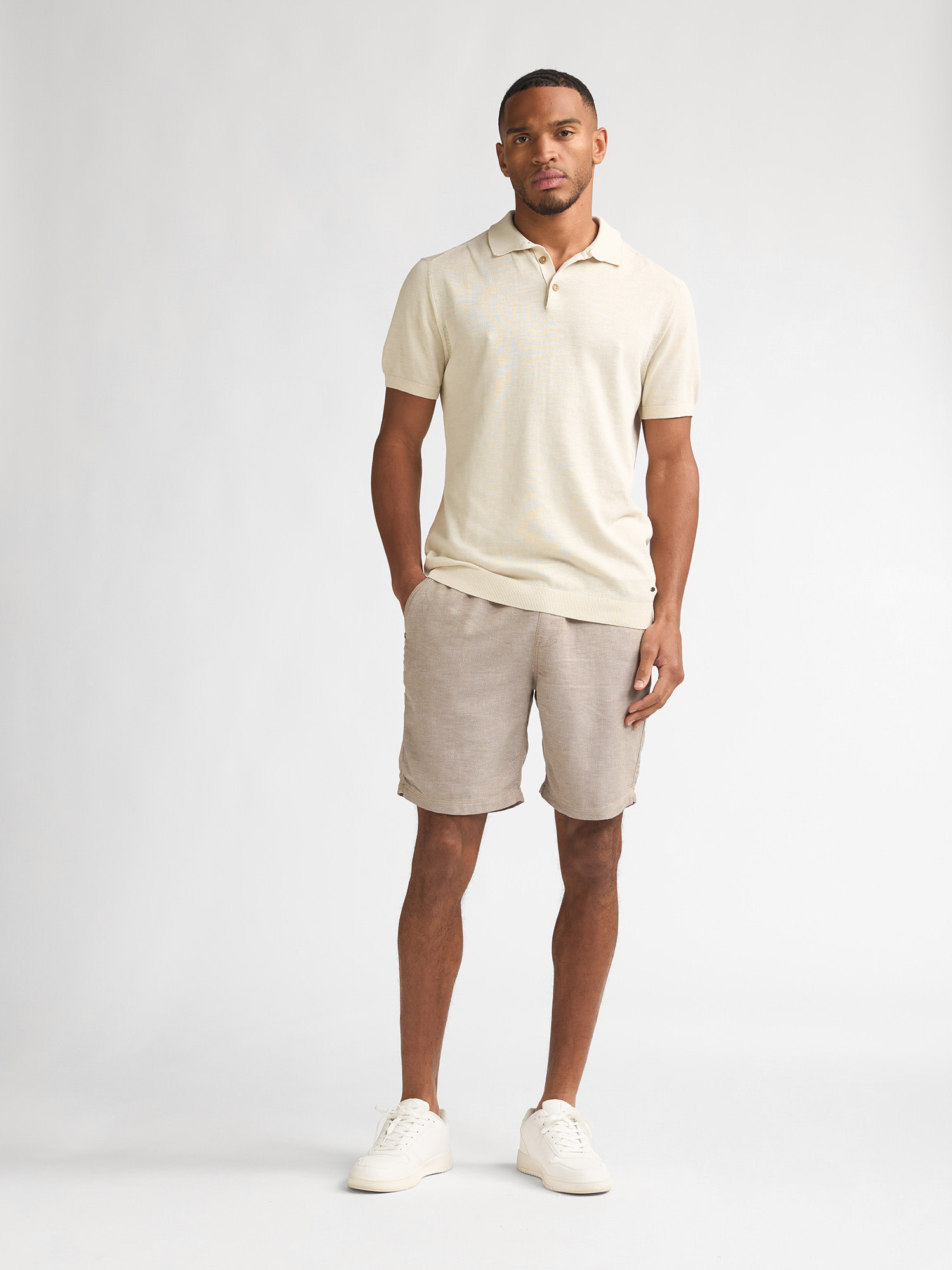 Petrol Polo knit M-1060-KWC218