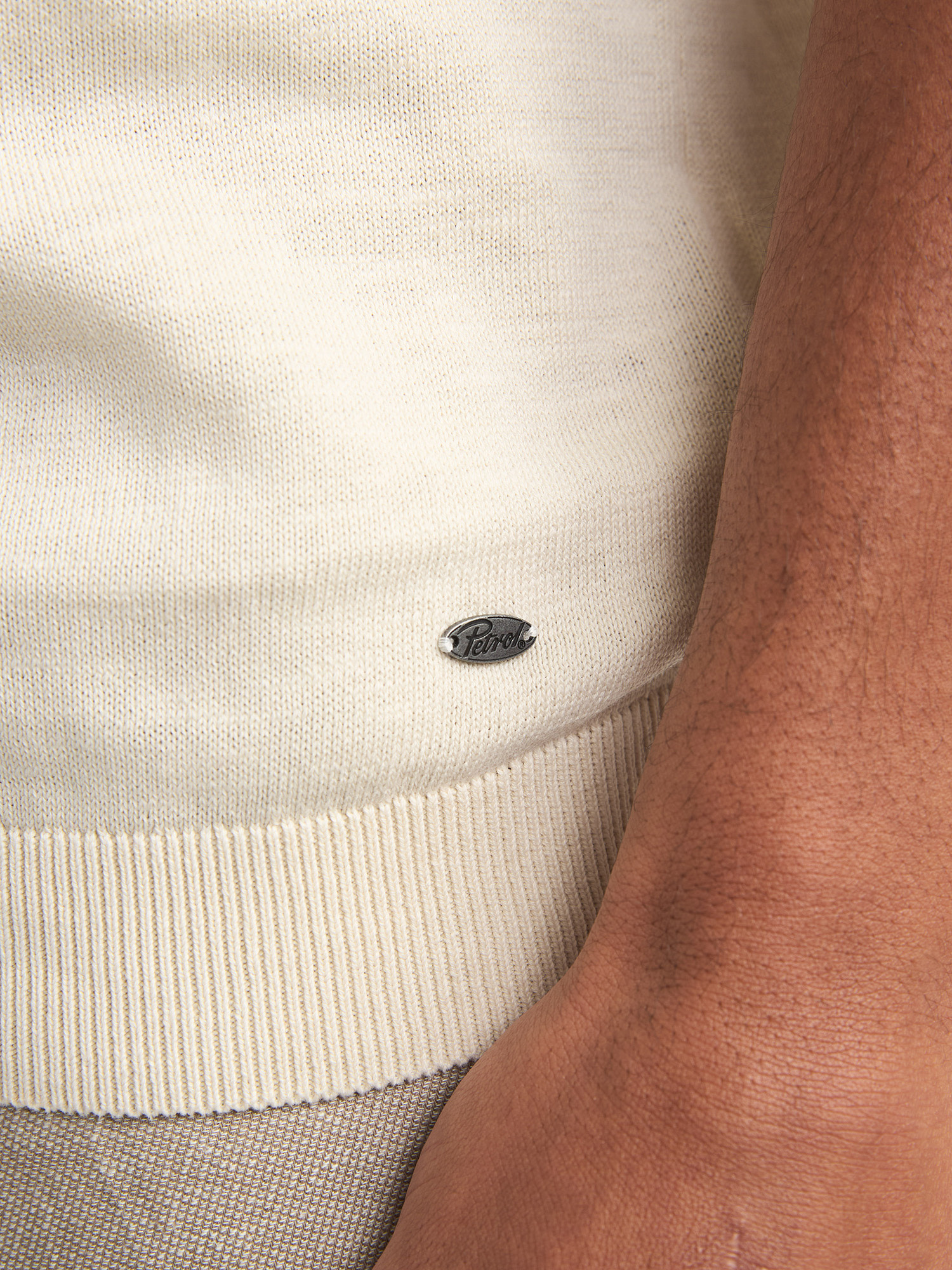 Petrol Polo knit M-1060-KWC218