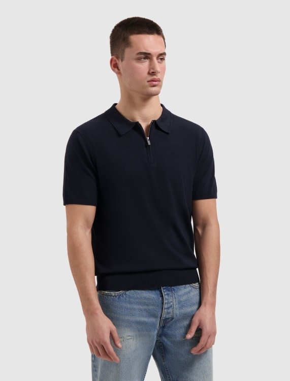 Pure Path Polo Knitted zip 26010810