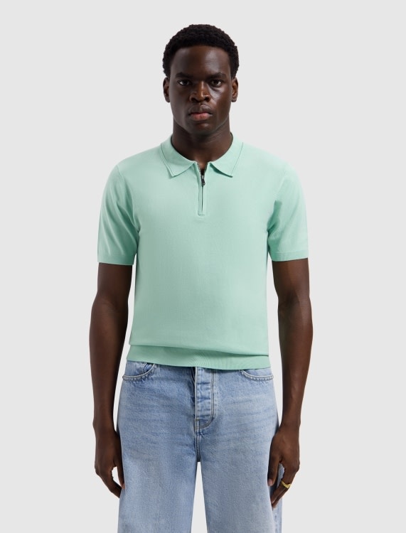 Pure Path Polo Knitted zip 26010810