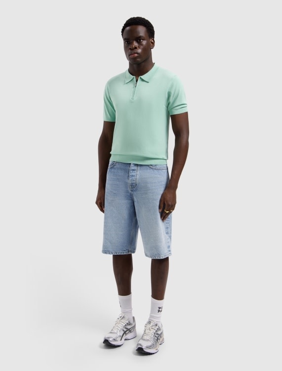 Pure Path Polo Knitted zip 26010810