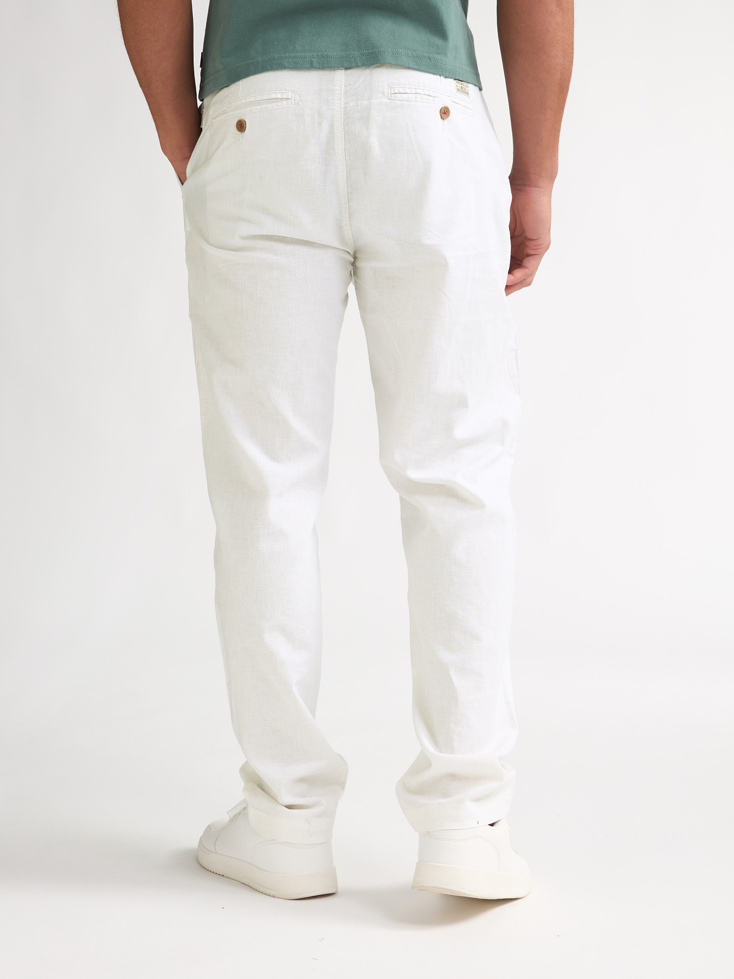 Petrol Chino Pants M-1060-TRO506