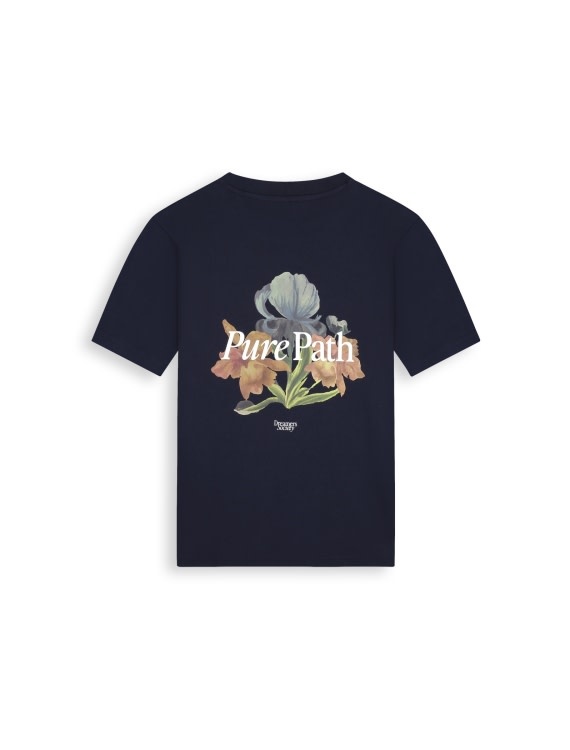 Pure Path Emblem  of Flowers T-Shirt 26010116