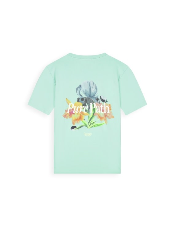 Pure Path Emblem  of Flowers T-Shirt 26010116