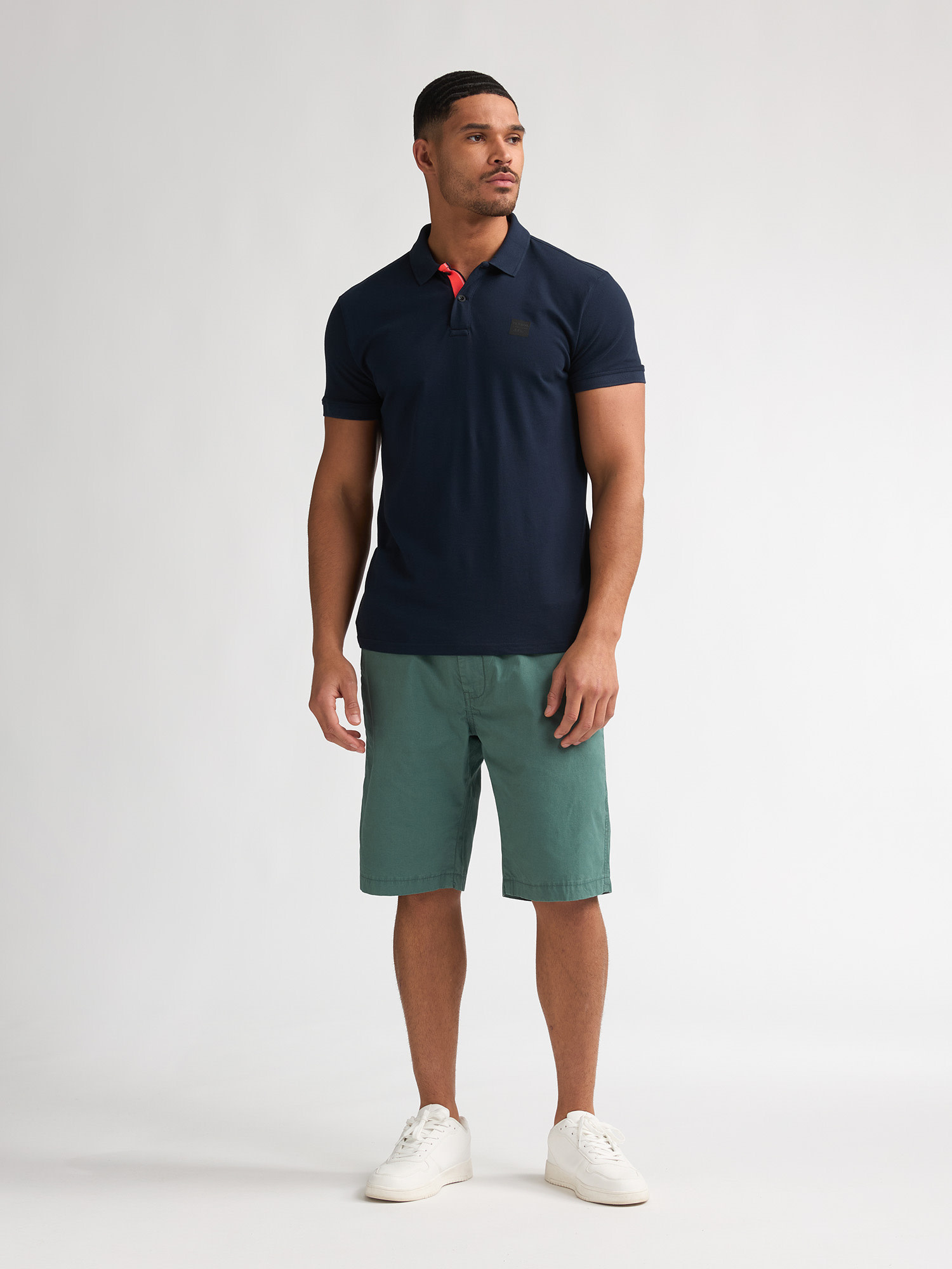 Petrol Chino Shorts M-1060-SHO512