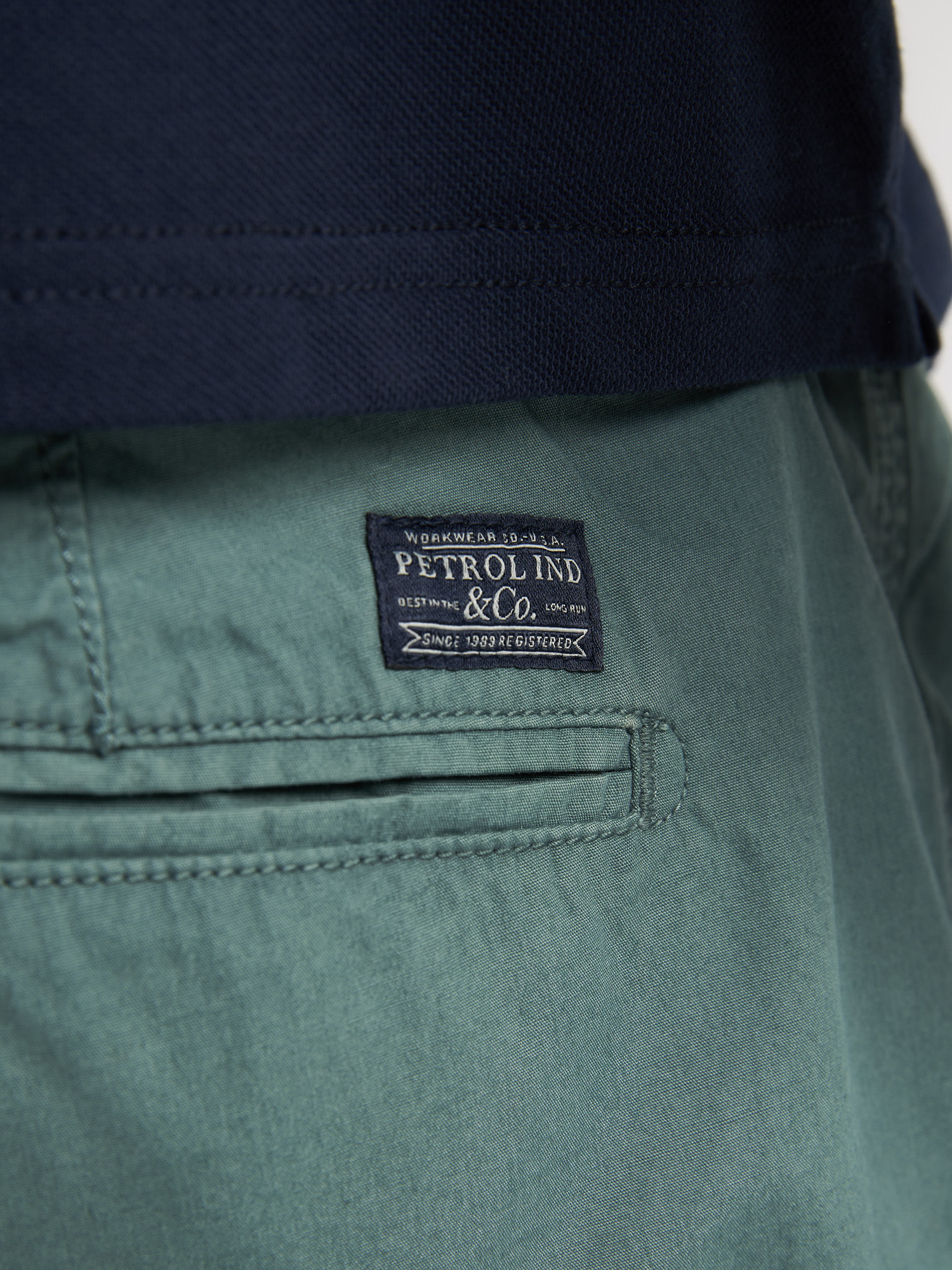 Petrol Chino Shorts M-1060-SHO512