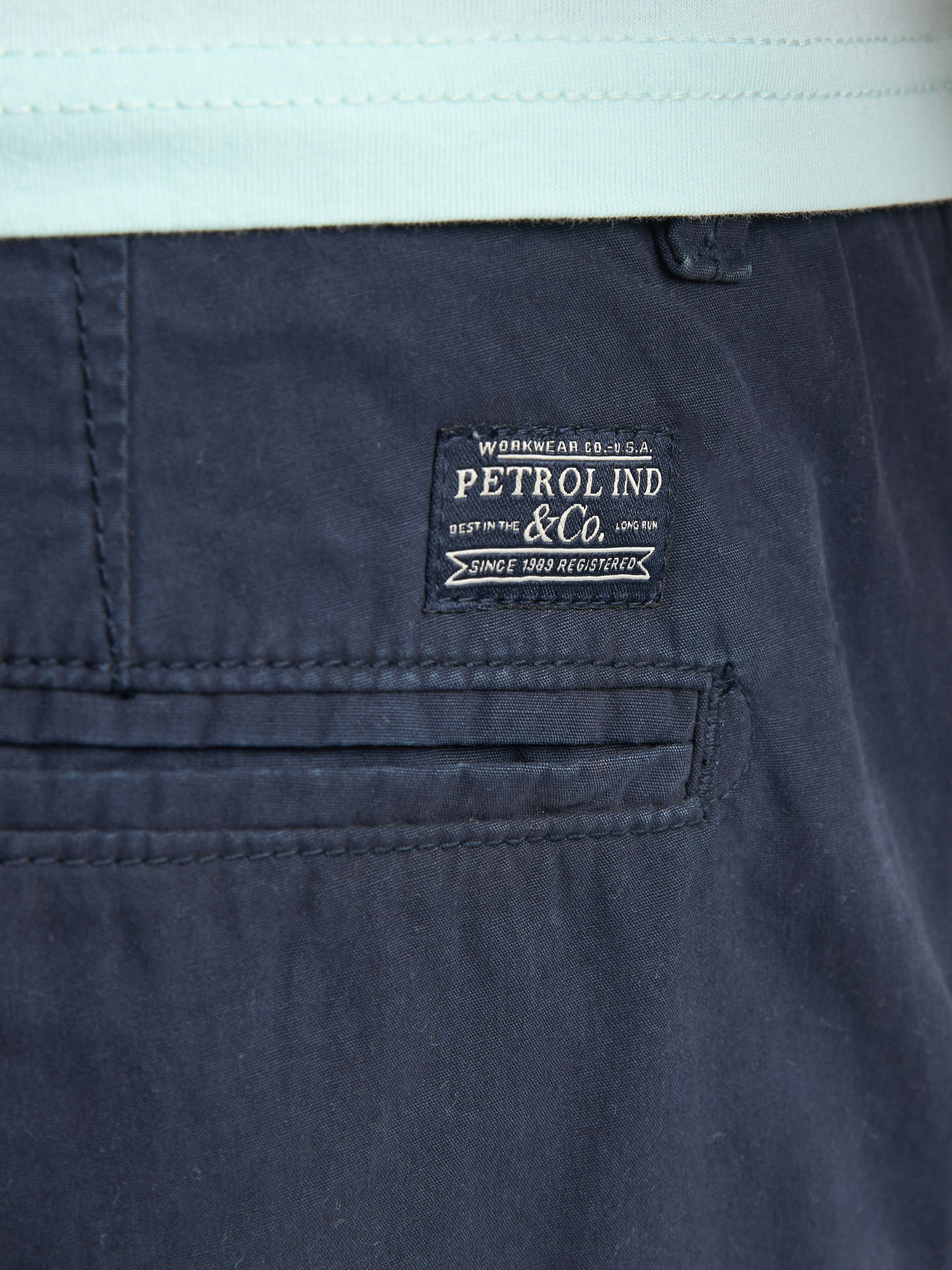 Petrol Chino Shorts M-1060-SHO512