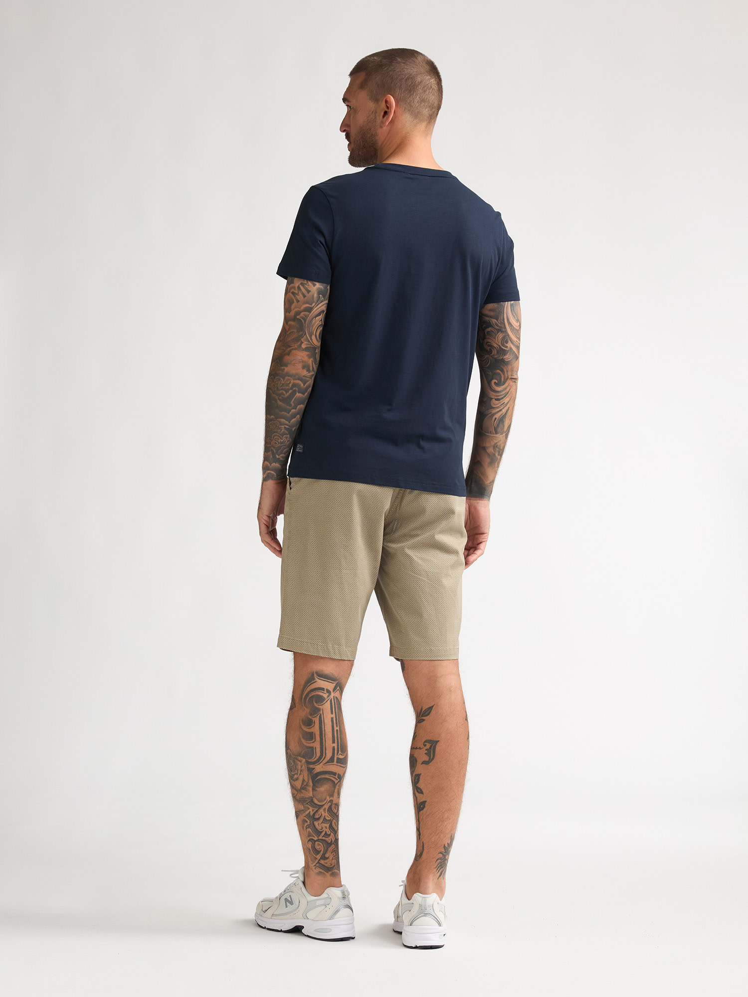 Petrol Chino Shorts M-1060-SHO514