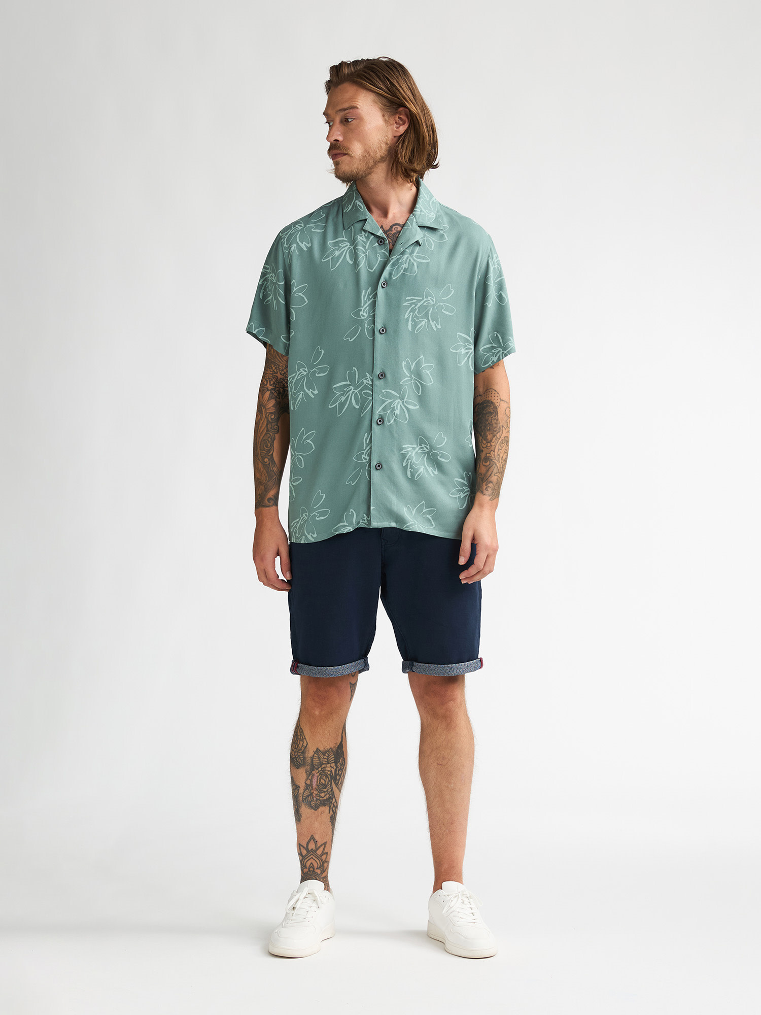 Petrol Shirt M-1060-SIS424
