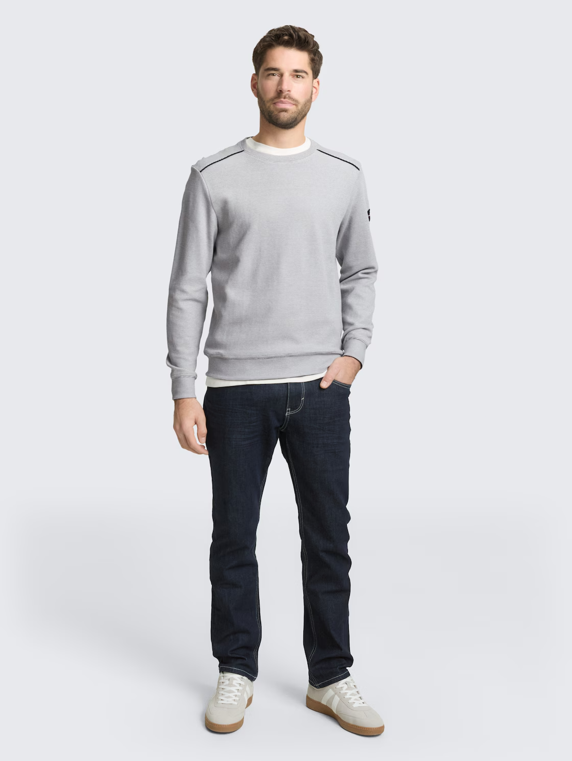 Tom Tailor Sweatshirt crew-neck 50174