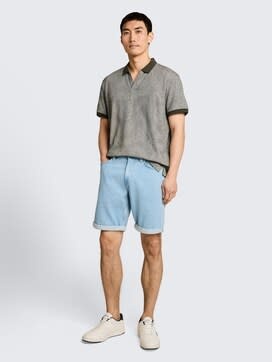 Tom Tailor Jaquard Leaf  Polo 51187
