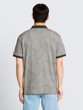 Tom Tailor Jaquard Leaf  Polo 51187