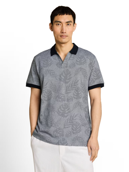 Tom Tailor Jaquard Leaf  Polo 51187