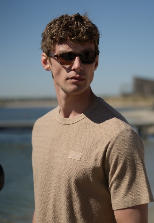 GABBIANO T-Shirt Jacquard Jersey 1566117