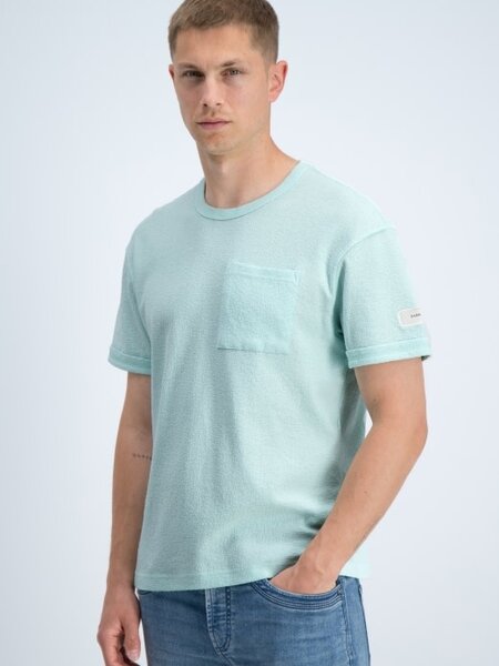 GABBIANO Jacquard Jersey T-Shirt pocket 1566118