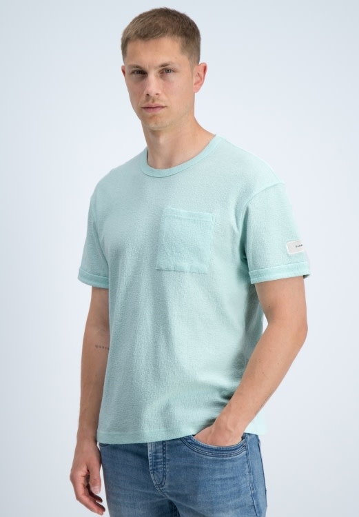 GABBIANO Jacquard Jersey T-Shirt pocket 1566118