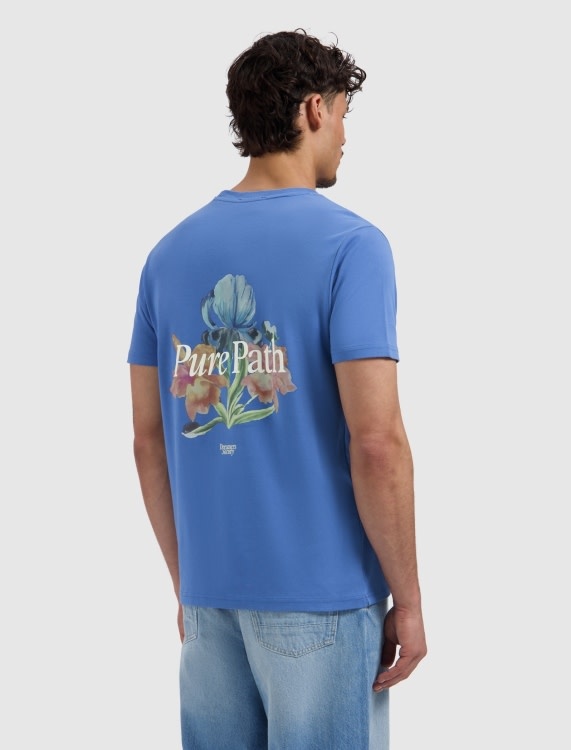 Pure Path Emblem of Flowers T-Shirt 26010116
