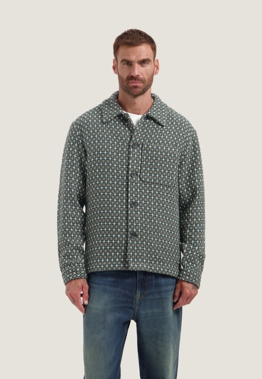 DSTREZZED DS_Lino Golfball Overshirt 155514
