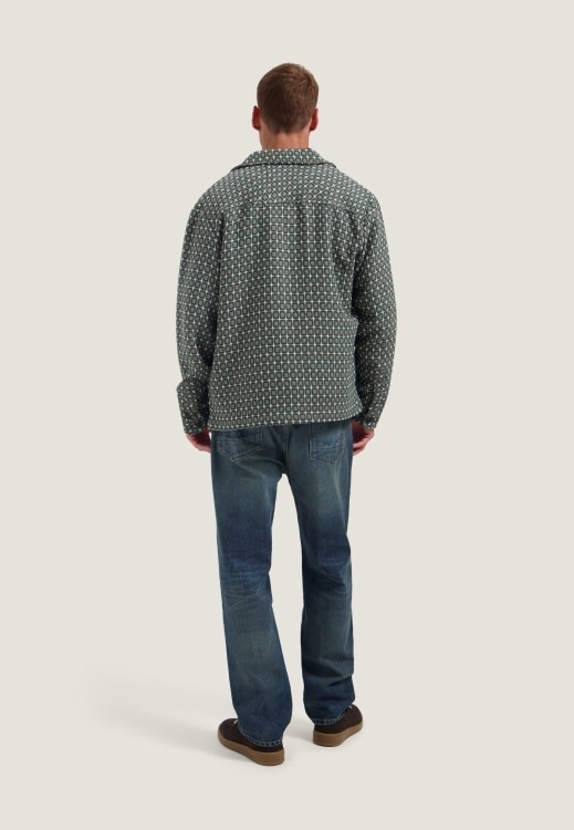 DSTREZZED DS_Lino Golfball Overshirt 155514
