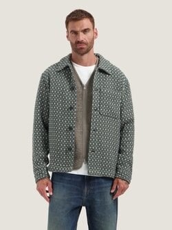 DSTREZZED DS_Lino Golfball Overshirt  155514