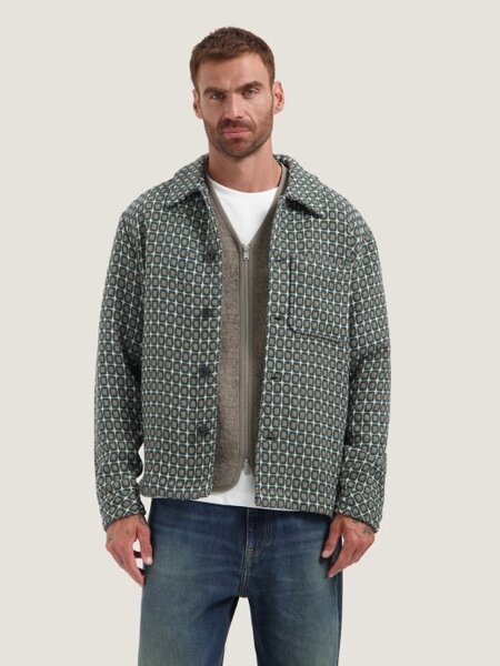 DSTREZZED DS_Lino Golfball Overshirt  155514