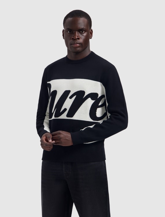 Pure Path Contrast Pure Sweater