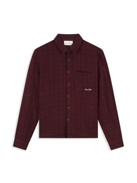 Pure Path Structured Checked Overshirt